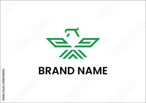 Modern Eagle Logo