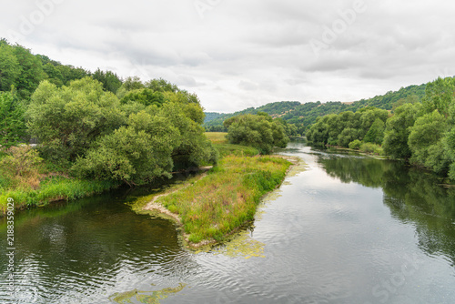 River Jagst in Hohenlohe