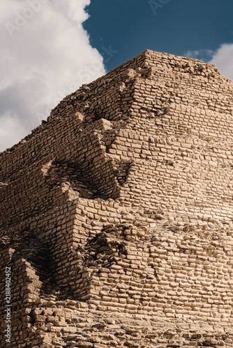 Foto Stepped Pyramid of Djoser at Saqqara necropolis ancient Egyptian capital Memphis