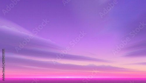 Pastel Sunset Horizon: A serene sky painted with soft hues of lavender and pink, featuring wispy clouds drifting across the horizon, evoking a sense of calm and tranquility.