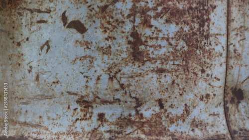 Fotografie Rusty metal texture with scratches