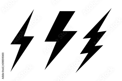 lightning bolt vector