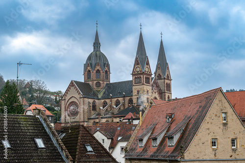 Obraz na płótnie Sankt Peter Kirche in Heppenheim