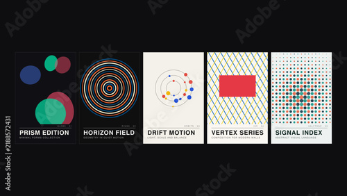 Konstfotografi Prism edition, horizon field, drift motion, vertex series, signal index, abstrac
