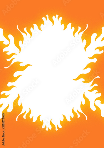 fire flames orange yellow background