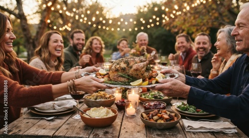 Thanksgiving Family Dinner Celebration