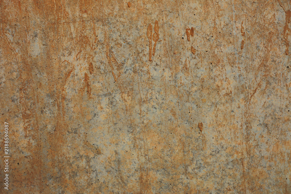 Fototapeta premium Rusty concrete wall grunge texture background