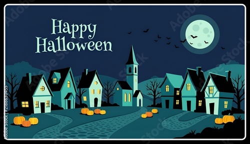 Halloween Background Collection – Haunted Houses, Castles, Pumpkins, Moon and Spooky Landscapes