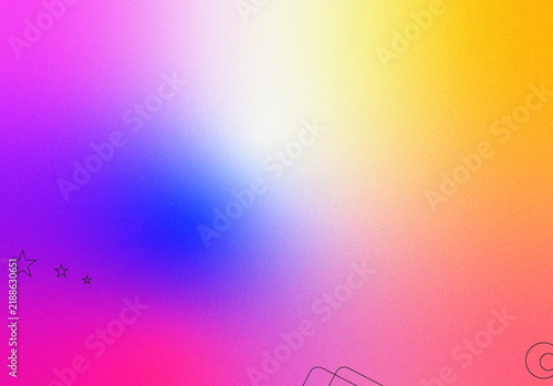 Abstract Colorful Rainbow Mesh Gradient Blur Background