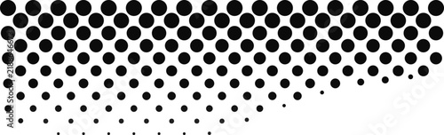 Abstract Halftone Dot Background Design	
