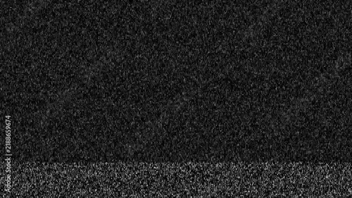 tv screen noise glitch effect. Glitch static white noise television . Tv no signal. Noise overlay texture pattern