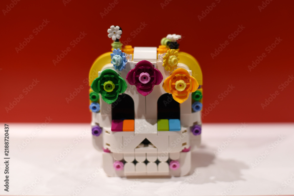 Obraz premium Halloween. Skull
