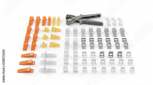 Professional Tile Leveling System for Construction Installation