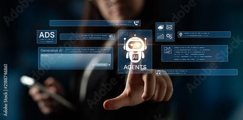 Fotografía AI agents orchestrate advertising campaigns with generative content, analytics and messaging