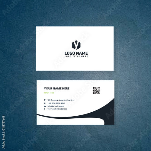 Corporate Identity Business Card Template with Modern Vector Design Layout, Creative Branding Elements, Flyer, Brochure, Banner, Presentation and Print Materials