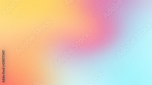 Abstract blurred gradient pastel background in bright colors. Colorful smooth illustration