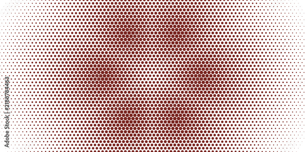 Obraz premium A digital backdrop of red polka dots fading into white creates a dynamic and versatile graphic resource, perfect for adding texture and visual interest to designs.