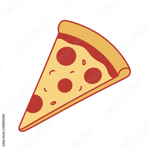 Slice of Pepperoni Pizza