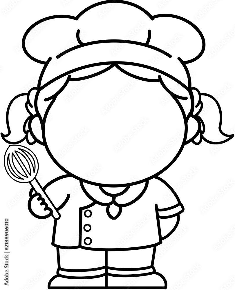 Fototapeta premium chef holding a blank sign