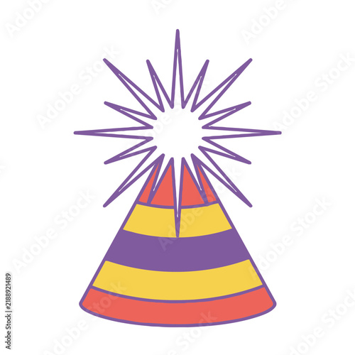 Party Hat with Starburst