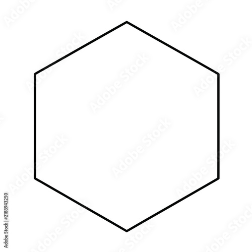 Simple Hexagon Outline