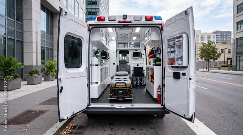 Compact Emergency Ambulance For Urban Medical Response