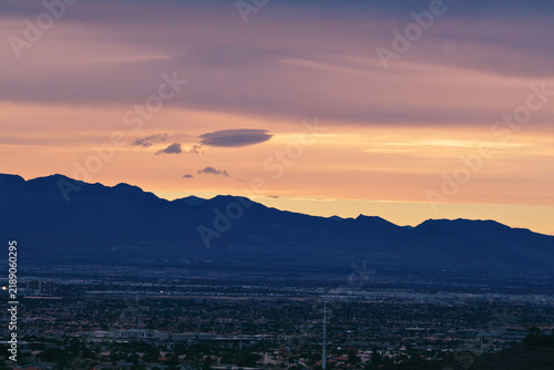 Colorful Sunset and Henderson Cityscape 4