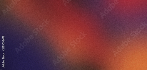 Foto Abstract red and purple gradient background with warm orange glow and soft grain