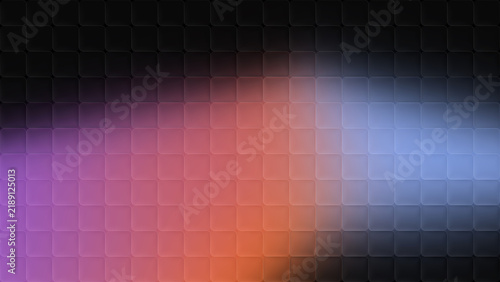 Obraz na płótnie Abstract cubic glass pattern with a soft gradient background