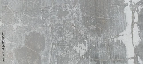 Panel kuchenny z motywem Weathered concrete texture with cracked gray plaster surface and paint marks, ideal background for urban decay, construction, vintage art, and architectural layouts