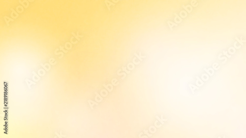 Abstract soft yellow and white blurred background with smooth gradient light