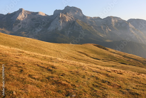 Canvastavla Le pic de Ger vue du col d'Aubisque, vallée d'Ossau, commune d'Eaux-Bonnes (Nouv