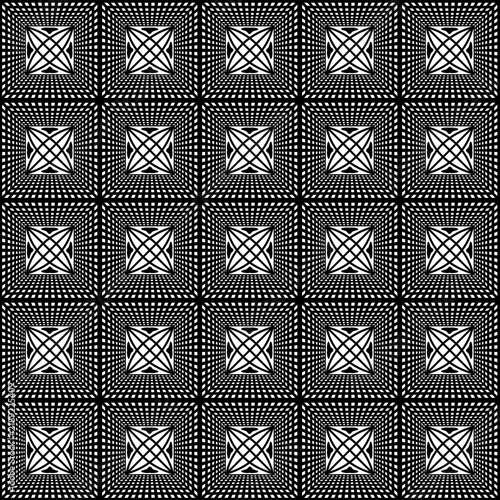 Black Pixel Stripe Band Flower Cross Transparent Seamless Pattern Vector Geometric BackgroundBlack Pixel Stripe Band Flower Cross Transparent Seamless Pattern Vector Geometric Background