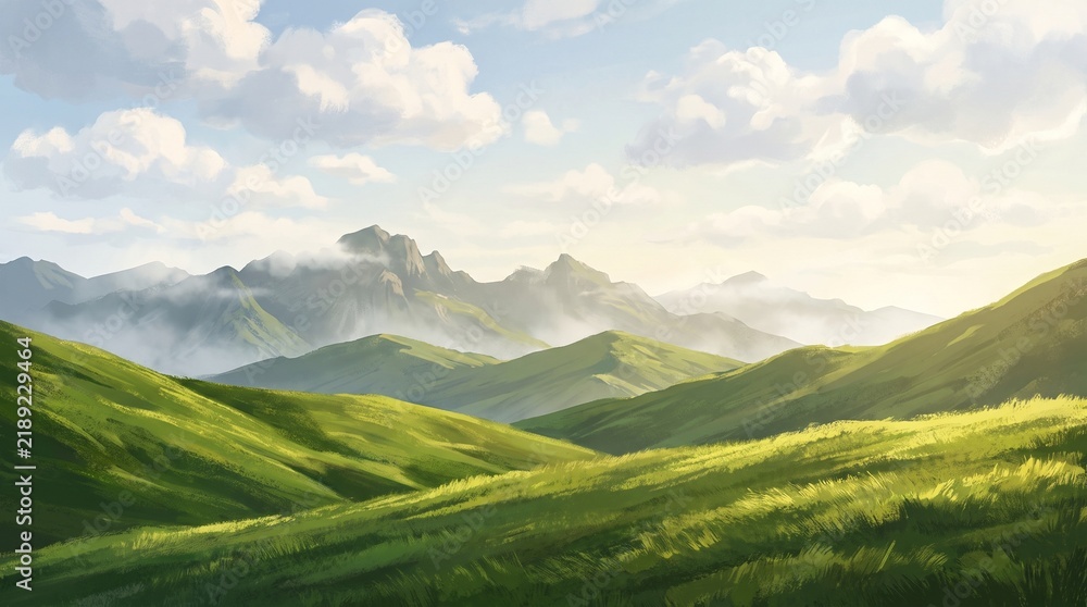 Fototapeta premium Wallpaper Background Illustration