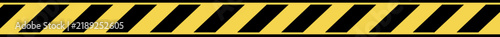 Police Line Warning Tape and Hazard Border Design