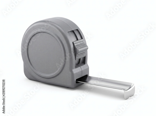 Obraz na płótnie isolated compact measuring tape white background