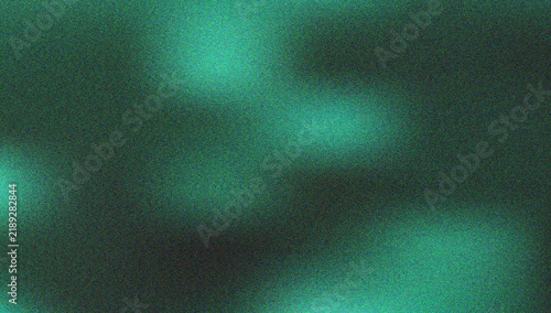 Bild auf Leinwand Emerald green abstract gradient with subtle light flares and intentional heavy g