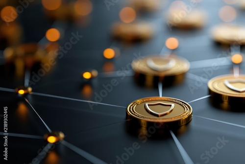 Minimalist 3D design of financial investment protection