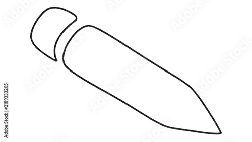 Obraz na płótnie Bullet Point Icon white background.