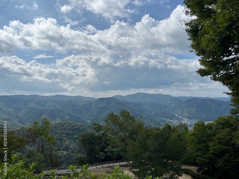 Obraz premium 臥牛山からの風景