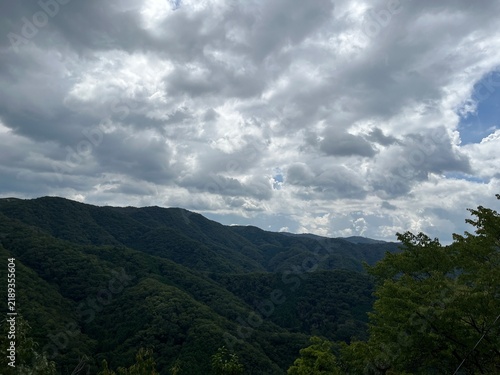 臥牛山からの風景