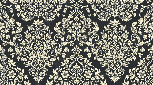 Regal Classic Damask Decorative Background