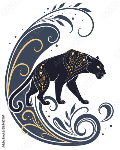  Regal Panther Ornament
