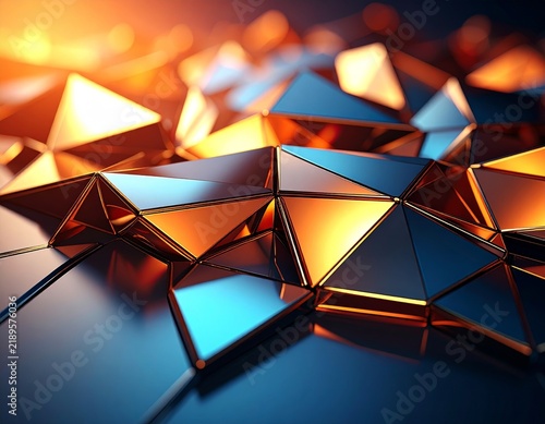 a pile of shiny gold cubes