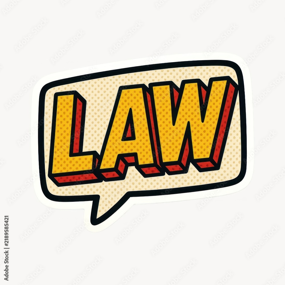 Obraz premium Comic-style speech bubble illustration.