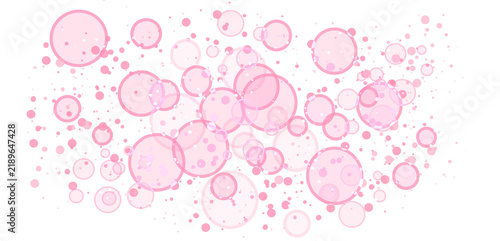 Pink bokeh