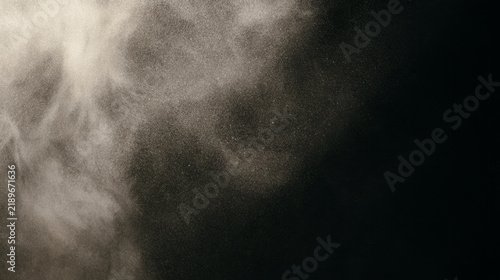 Cinematic film grain texture with soft light leaks, vintage analog photograph...