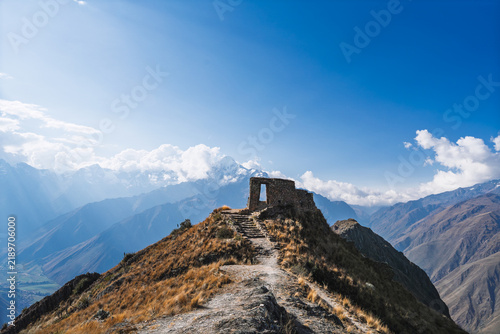 Fotografie Inti Punku – Ollantaytambo, Cusco, Perú