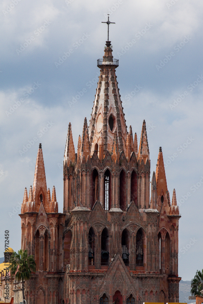 Obraz premium Parish of San Miguel de Allende in Guanajuato