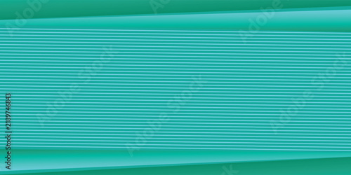 Abstract Teal Gradient Background with Horizontal Lines and Smooth Geometric Shapes for Modern Graphic Design Projects